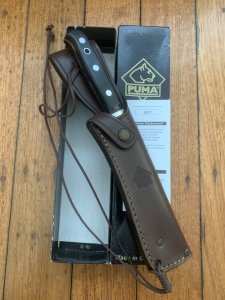 Puma Knife: Puma 2016/17 Bowie Sedona Bowie with Ebony Wood Handle