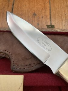 Mackrill Custom Knives 1997 No.4 SCI Limited edition Kudu Bone/Horn Handle #89-100