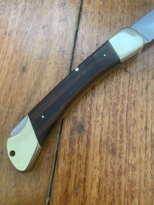 Puma Rare Model 970 Game Warden 1974 Folding Lock Knife Serial # 98474