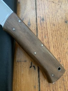 Kizlyar Knife: Kizlyar Original Sterkh-2 Plain Edge Blade