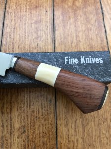 Linder Gaucho 3 Knife with Rosewood and Bone Handle