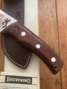 Browning Knife Rare Limited Edition Buck Mark Gut Hook Knife 729/1000