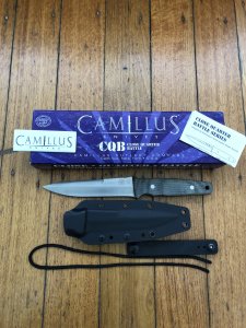 Camillus Knife: Camillus 'Bob Terzuola' designed Original Straight Blade Close Quarter Battle Knife