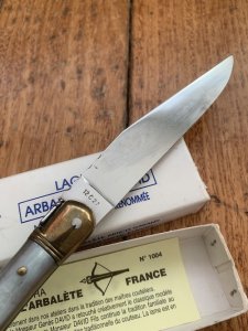Laguiole French Made Circa 1980's 2 Piece Folding Knife Model #1004