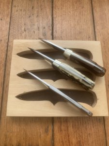 Puma Set of 3 - Mini 4 Star Folding Knife Set in Display