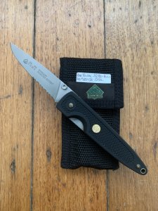 Puma Knife: Puma HUNTEC Linerlock Folding Knife With Pouch-1