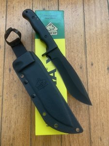 Puma XP Shadowcat Tactical Knife with G10 Black Handle and Kydex Sheath