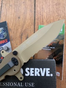 CRKT TAN SPECIAL FORCES FOLDING LOCK KNIFE