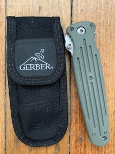 GERBER USA FAIRBAIRN/APPLEGATE 'COMBAT' Folder in Pouch