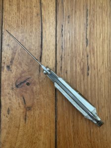 Puma Knife: Puma 1st Half 2003 Large Medici Lock back Knife with Stag Handle