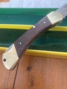 Puma Rare Model 965 Hoffritz Deer Hunter 1987 Folding Lock Knife In Original Box Serial # 43782