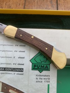 Puma Model 960 CUB 1995 Folding Lock Knife in original box Serial Number 51592