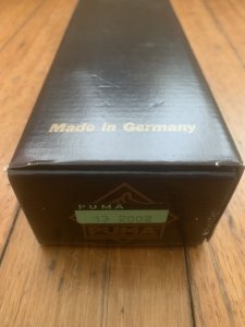 Puma Knife: Puma Rare 2005 Huntac SCOUT Tactical Survival Knife in Box