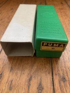 Puma Knife: Puma 941 Jagdtaschenmesser 1973 Hunting Pocket Knife with Stag Antler Handle #41371