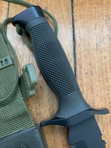 Aitor OSO NEGRO Tactical Bowie Combat Knife in Polymer Sheath