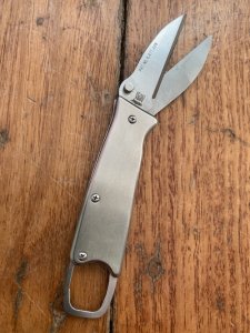 Kershaw Knife: Kershaw Model 1001 Two-Can Folding Knife-Scissors