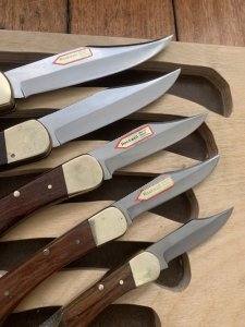 Puma Knife: Collectable Circa 1970'S-80'S Rare 5 Piece Folding Knife Set