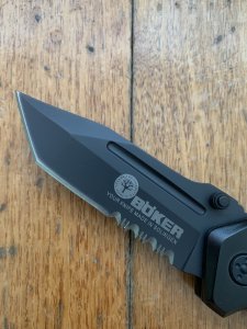 Boker Tree Brand Solingen German Made Tanto Folding Knife