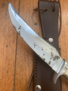 Puma Knife: 1985 Puma Skinner 'USER' with Stag Handle #96583