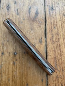 Puma Knife: Puma 644 Original Folding Pocket Knife with Jacaranda Handle Circa 70-80's