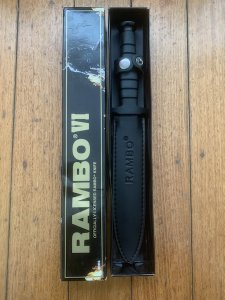Master Cutlery HCG RAMBO VI FIRST BLOOD Double Edged Dagger