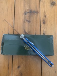 Puma Knife: Puma Very Rare 2007 Model 890012 PFR (Police Fire and Rescue) Folding Knife in Original Box
