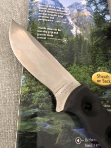 Outdoor Edge SEKI Japan Hybrid Hunter Lightweight Hunting knife