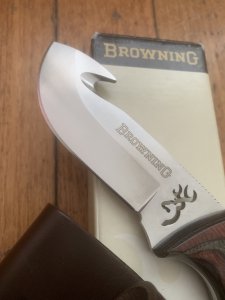 Browning Knife Rare Limited Edition Buck Mark Gut Hook Knife 729/1000