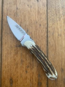 MAFFI SYDNEY AUSTRALIA Small Bone Handled Fixed Blade Knife