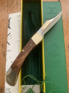 Puma Model 960 CUB 1989 Folding Lock Knife in original box Serial Number 23981