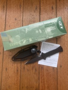 Zero Tolerance ZT 0150 Boot Dagger in Tactical Kydex Sheath