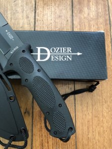 Ka-Bar Knife: Kabar Bull Dozier Knife with Tactical Sheath