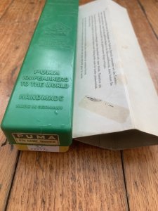 Puma Rare model 970 Game Warden 1977 Folding Lock Knife in box #83774