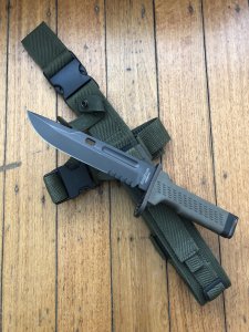 FOX KNIVES:  Fox SF-CC03 SPARTON DEFENDER Knife with Kydex & Webbing Sheath