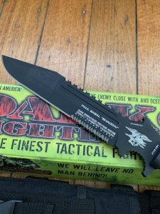 DARK OPS USA: Paul Bassal Shadow Tactical knife in sheath