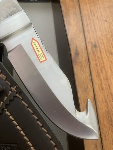Puma Knife: Puma IP Schwarzwald Boar Hunter with Stag Antler Handle