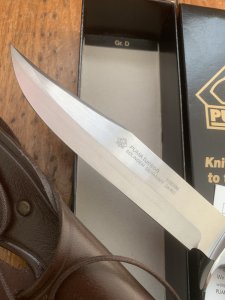 Puma Knife: Puma Bowie Tucson Bowie with Pakka Wood Handle