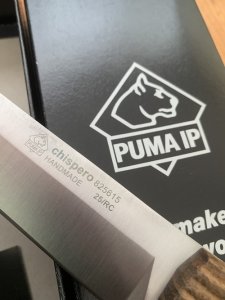 Puma Knife: PUMA IP Chispero Bush Craft Knife with Fire Starter