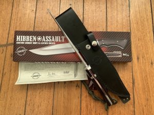 United Cutlery Gil Hibben Assault Bowie with Black Leather Sheath