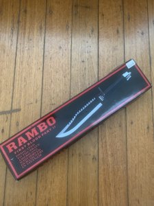 RAMBO II First Blood Survival Bowie Knife