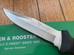 Hen & Rooster German Blade Hunting Knife made in Toledo Spain