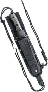 Schrade Knife: Schrade SCHF3N Drop Point Knife With Black Tactical Sheath