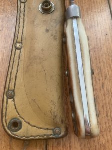 Puma Knife: 1985 Puma Skinner 'USER' with Stag Handle #41582