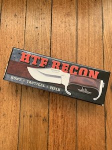 United Cutlery Gil Hibben HTF Recon Bowie with Brown Leather Sheath