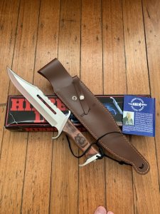 United Cutlery Gil Hibben Officially licensed 3/100 Hibben RAMBO III Big Bowie