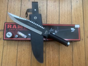 RAMBO II First Blood Survival Bowie Knife