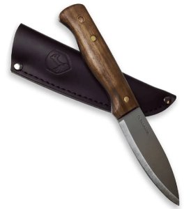 Condor Tool & Knife Company El Salvador BUSHLORE Knife with Leather Sheath
