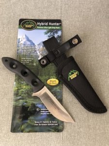 Outdoor Edge SEKI Japan Hybrid Hunter Lightweight Hunting knife