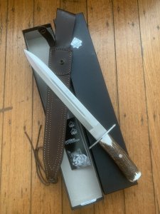 Puma Knife: Puma IP LongHorn Boar & Deer Hunter with Stag Antler Handle