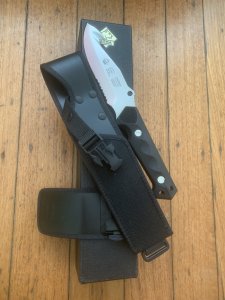 Puma Knife: Puma Rare 132001 PTS 58 Huntac Tactical Survival Knife with Gut Hook in Original Box